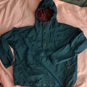 Vintage Columbia Teal Lightweight Waterproof Jacket